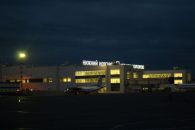 Аэропорт Нижний Новгород ночью