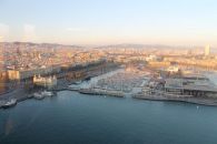 Вид на старый порт Барселоны