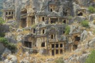 Ликийские гробницы в Турции
