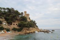 Замок на пляже Льорет-де-Мар
