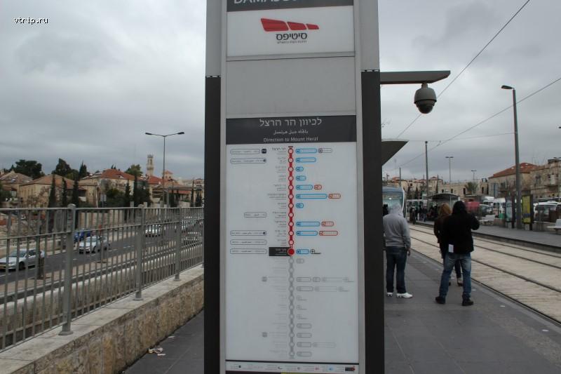 Схема трамвая