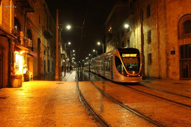 Трамвай в Иерусалиме