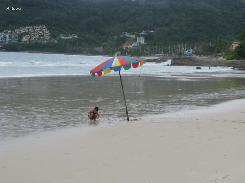 Пляж Патонг в сентябре