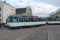 Трамвай Татра Т6Б5 в Риге
