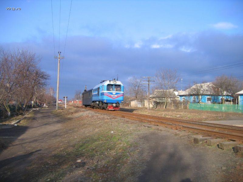 ТУ-2 с поездом Гайворон-Голованевск
