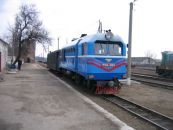 ТУ-2 с поездом в Голованевске