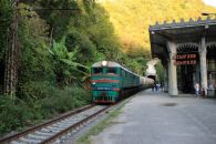 Фотографии Абхазской железной дороги