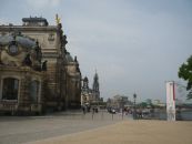 Набережная Эльбы в Дрездене