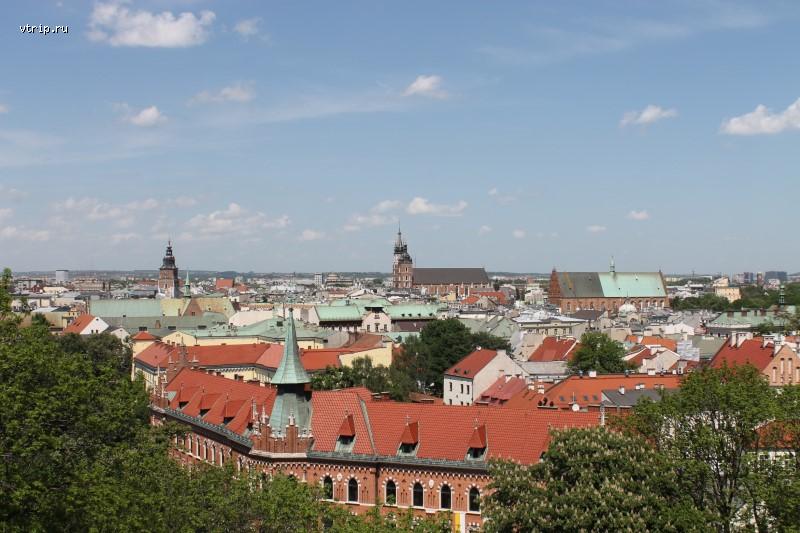 Вид на Краков
