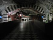 Станция метро в Стокгольме