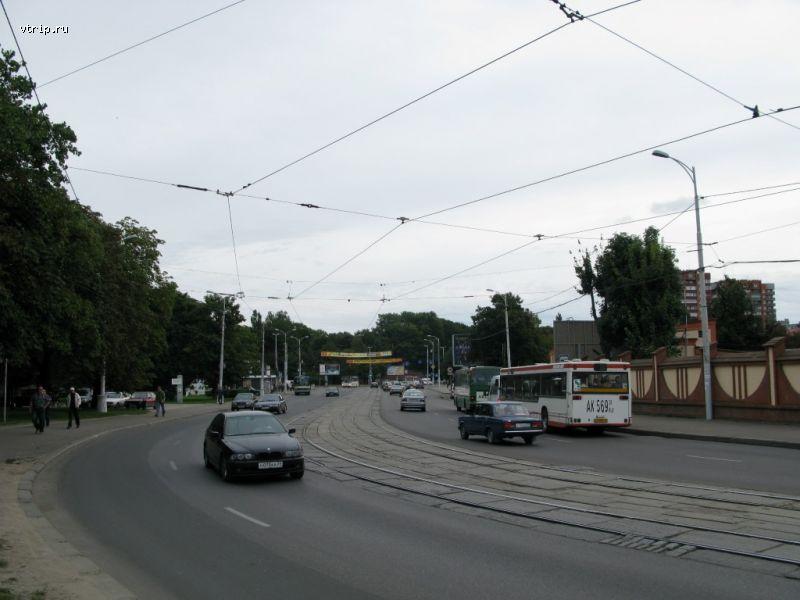 Трамвайные пути в Калининграде
