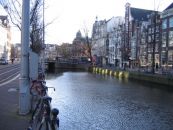 Канал в центре Амстердама