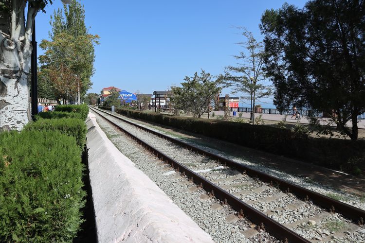 Железная дорога в Феодосии
