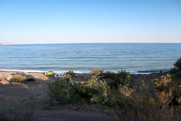 Пляж «Чобан-Кале» в Крыму