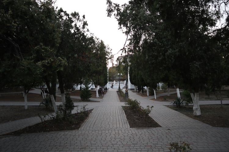 Городской сад в Судаке