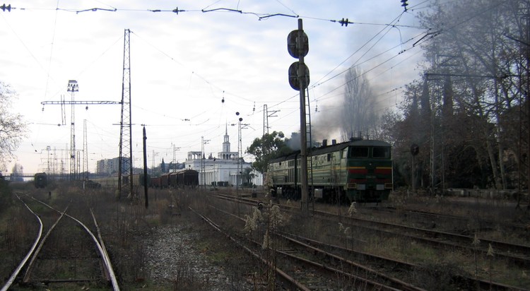 Ст. Сухум - центр Абхазской железной дороги