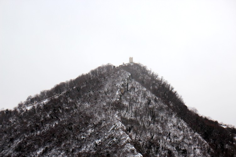 Иверская гора зимой