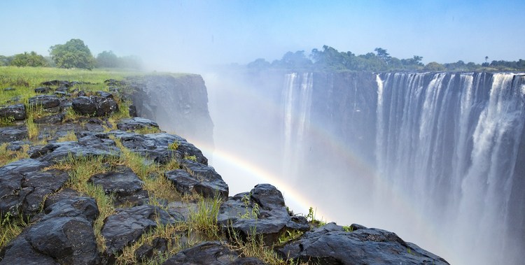 Водопад Виктория в Южной Африке