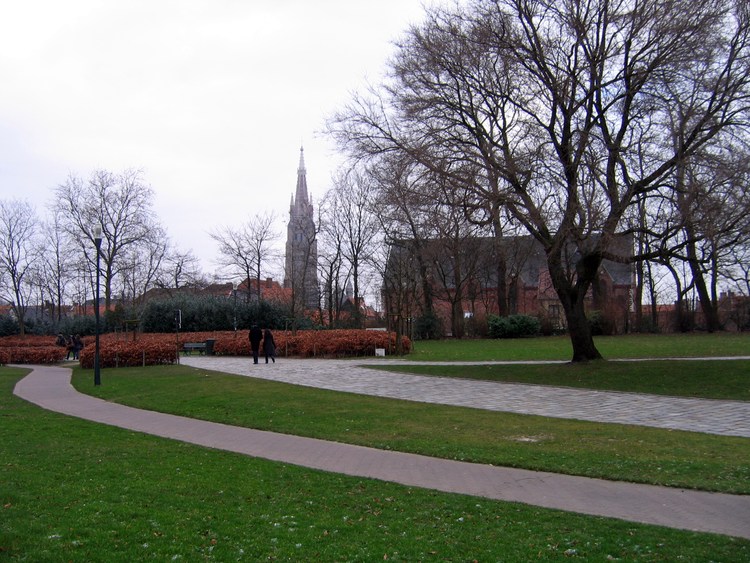 Парк Миннуотер в Брюгге