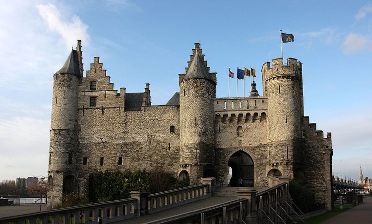 Het Steen - замок в Антверпене в Бельгии