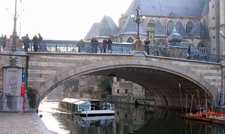 Мост Святого Михаила в Генте