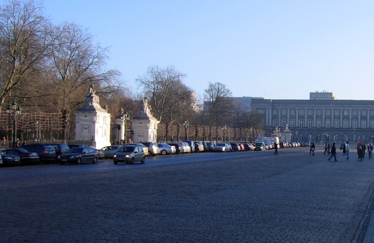 Королевский парк в Брюсселе