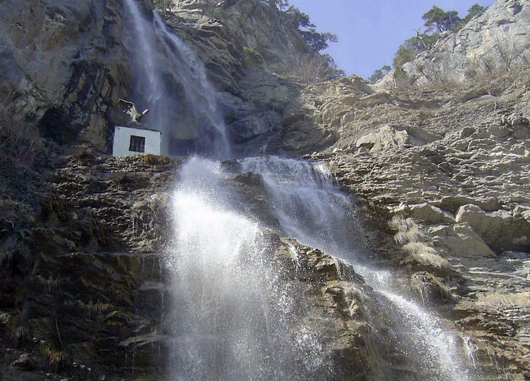 Водопад Учан-су весной