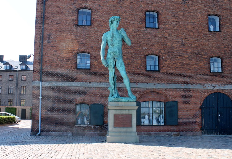Статуя Давида в Копенгагене