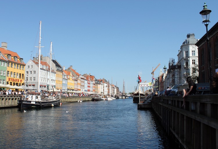 Канал Нюхавн в Копенгагене