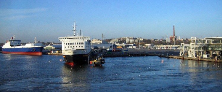 Морской порт Турку