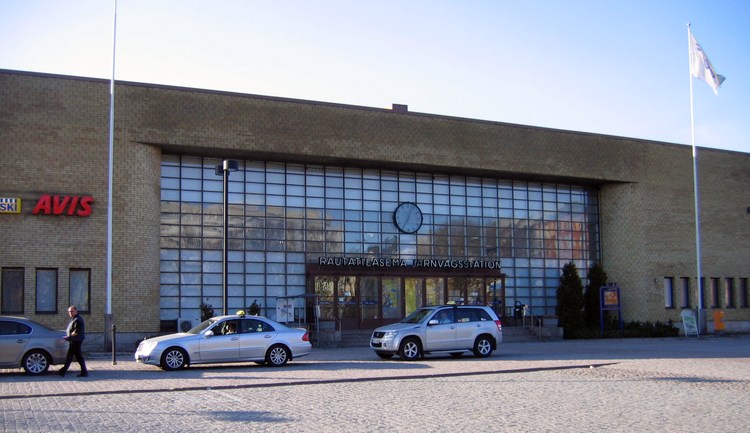 Центральный железнодорожный вокзал в Турку