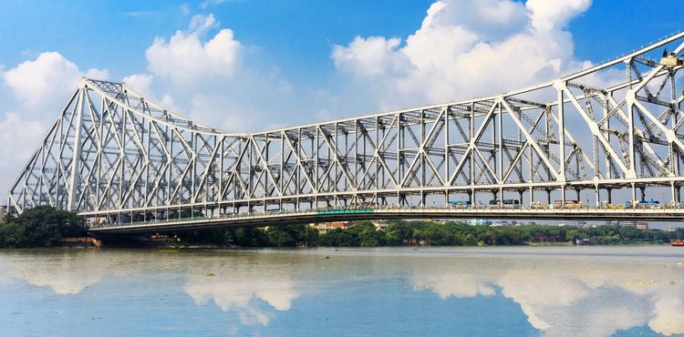Мост Ховра в Калькутте