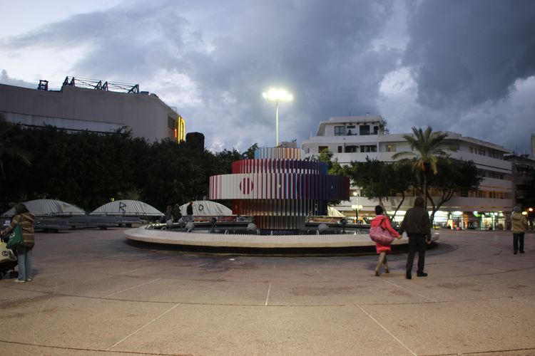 Площадь Дизенгоф в Тель-Авиве
