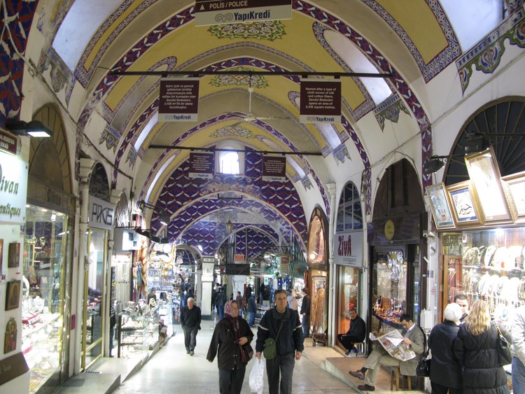 Рынок «Гранд Базар» в Стамбуле