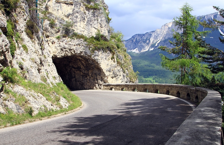 Дорога в Кортина д'Ампеццо
