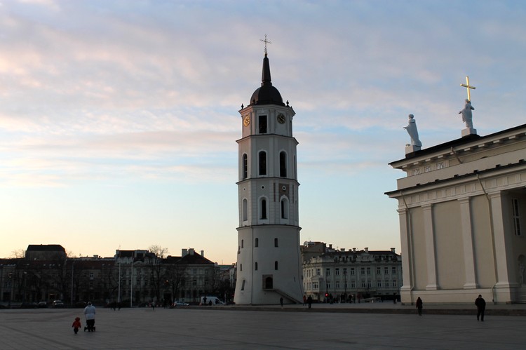 Колокольня собора Святого Станислава в Вильнюсе