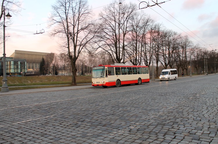Троллейбус в Вильнюсе
