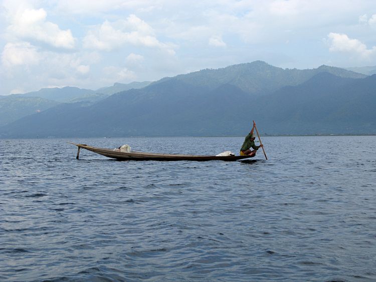 Озеро Инле в Мьянме