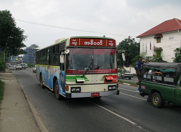 јвтобус в янгоне