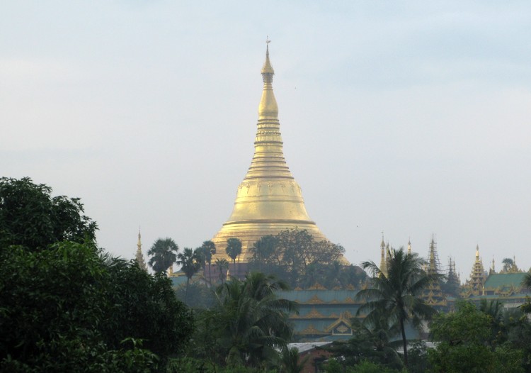 Пагода Шведагон в Мьянме