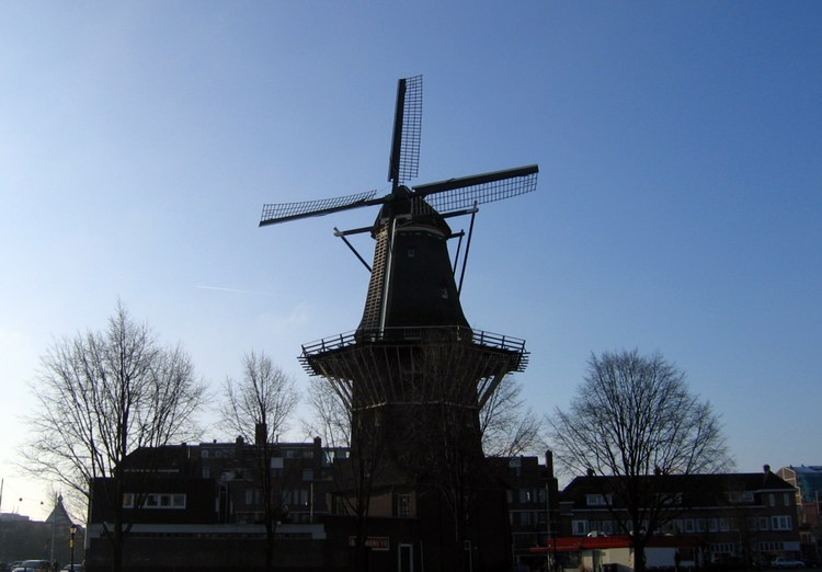 Мельница в Амстердаме