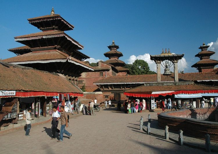 Пагоды в Катманду - столице Непала