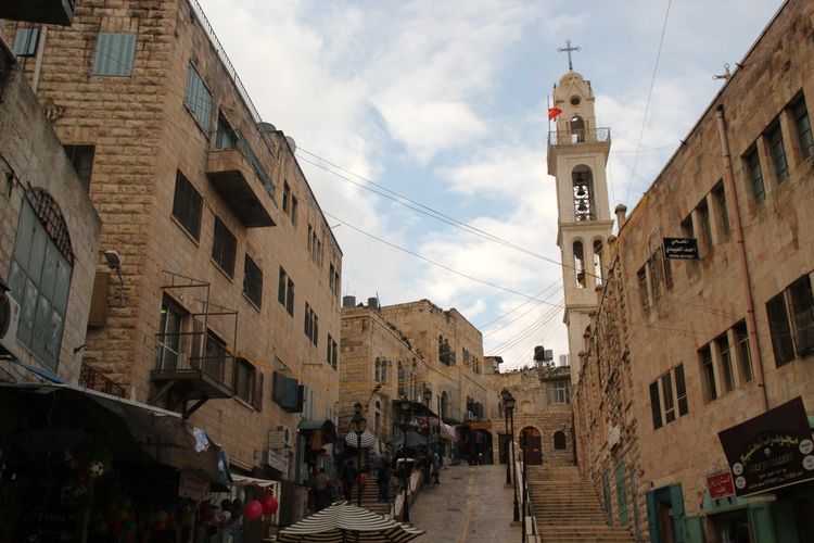 Улицы Вифлеема в Палестине