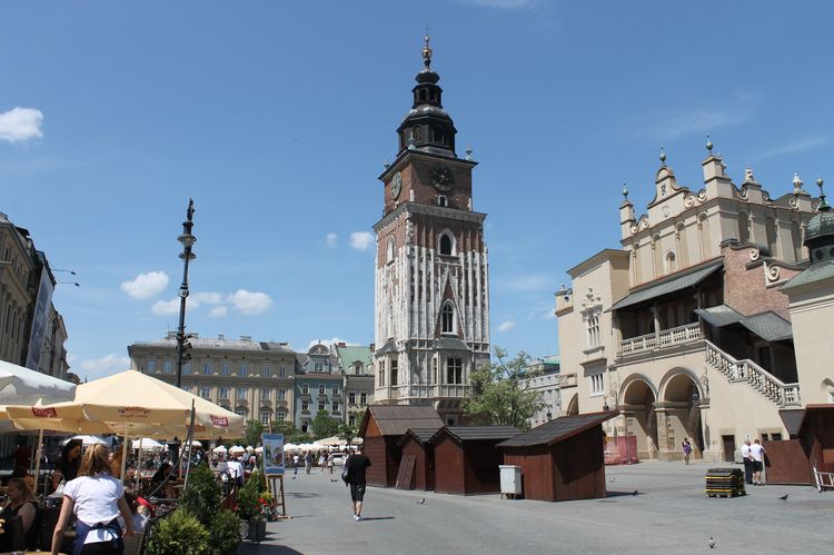 Башня ратуши в Кракове