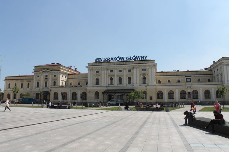 Железнодорожный вокзал Кракова