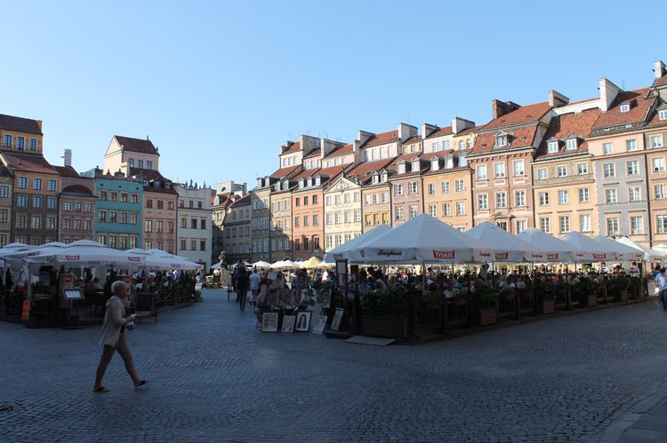 Рыночная площадь в Варшаве