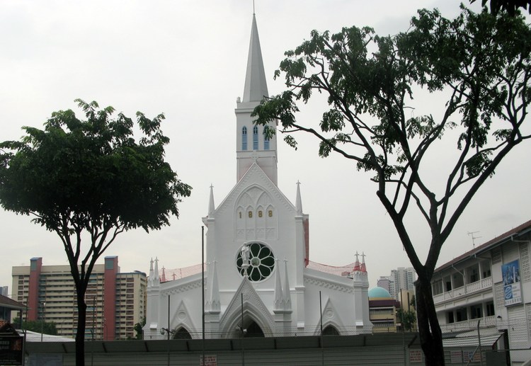 Церковь Лурдской Божией Матери в Сингапуре