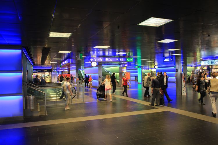 Центральный вокзал Цюриха