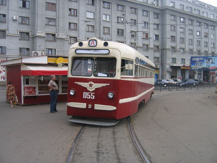 Ретро-трамвай в Харькове