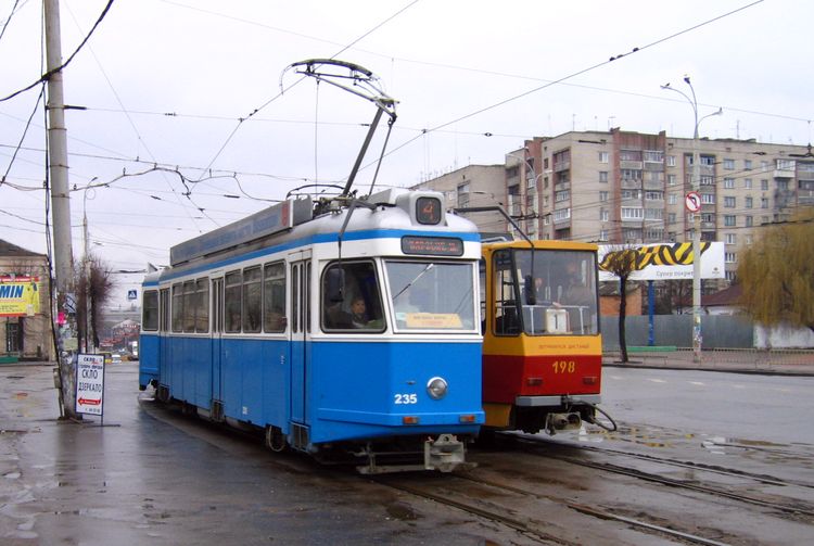 Трамвай в Виннице